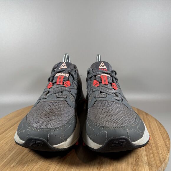 S New Balance 410 V7 Womens Trail Running Shoes Gray Pink (WT410LI7) | US Size 8 - Picture 2 of 8